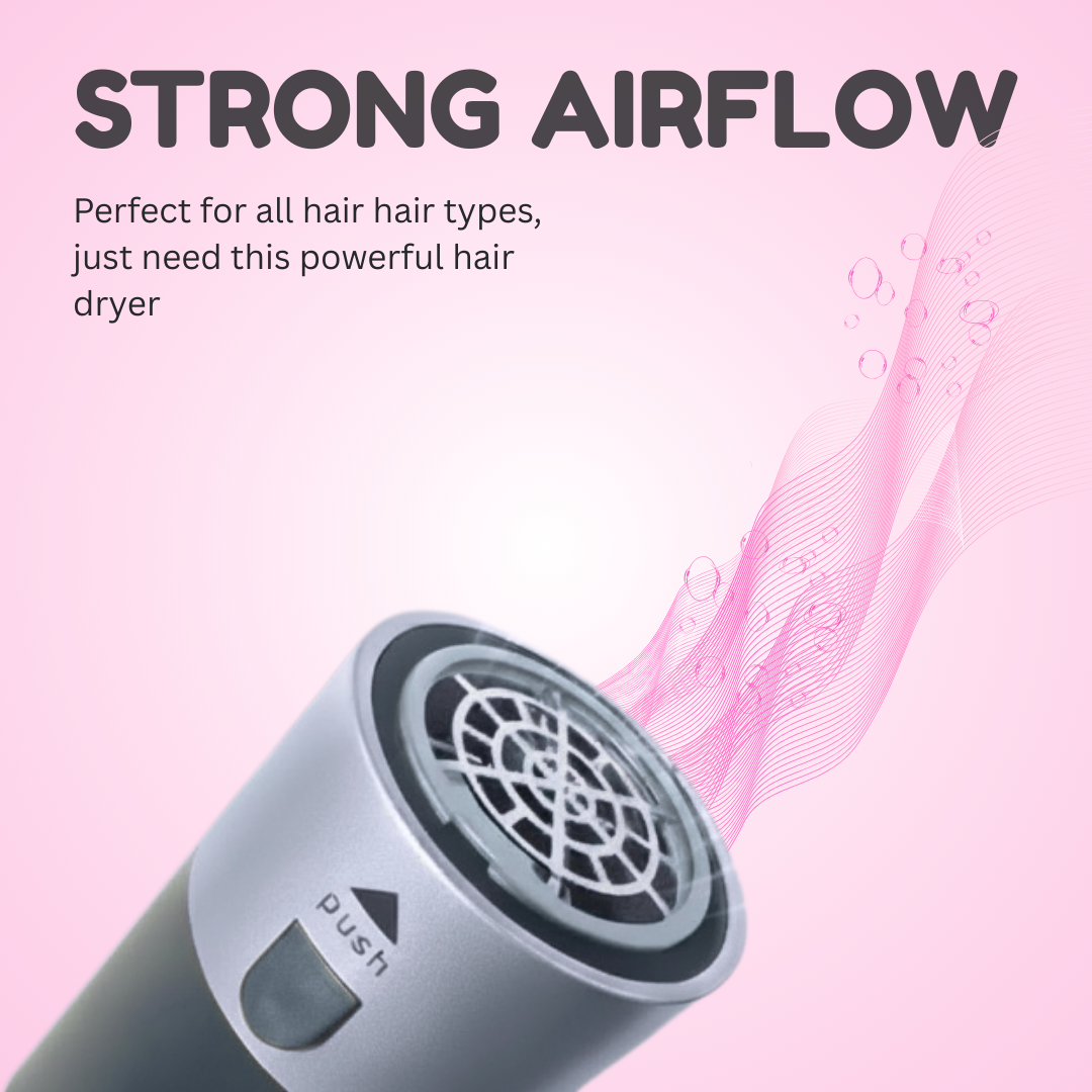 5-in-1 Professional Hot Air Styler – Fast Drying & Effortless Styling